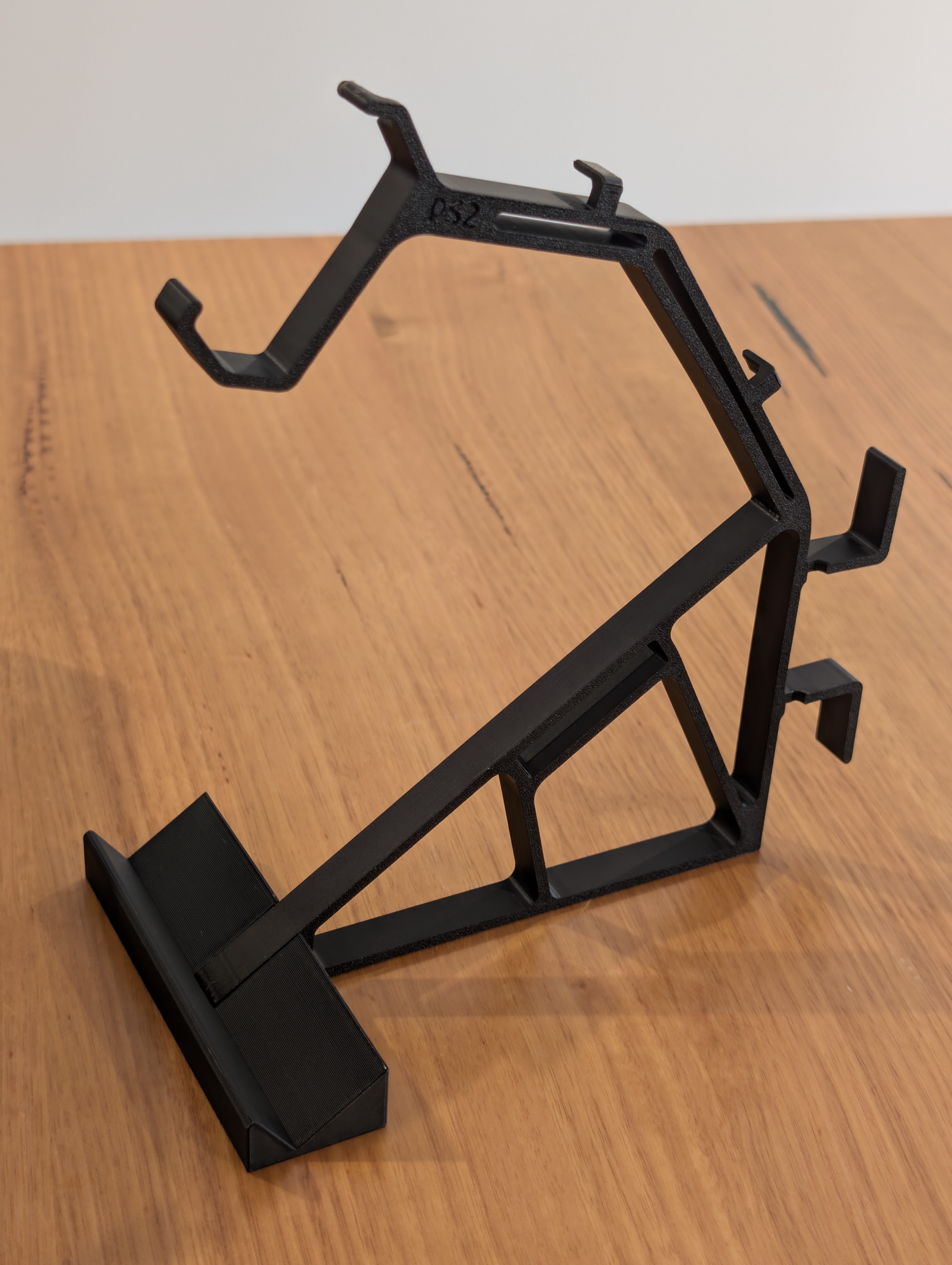 PlayStation 2 Original displayställ självstående – svart 3D-printat konsolställ