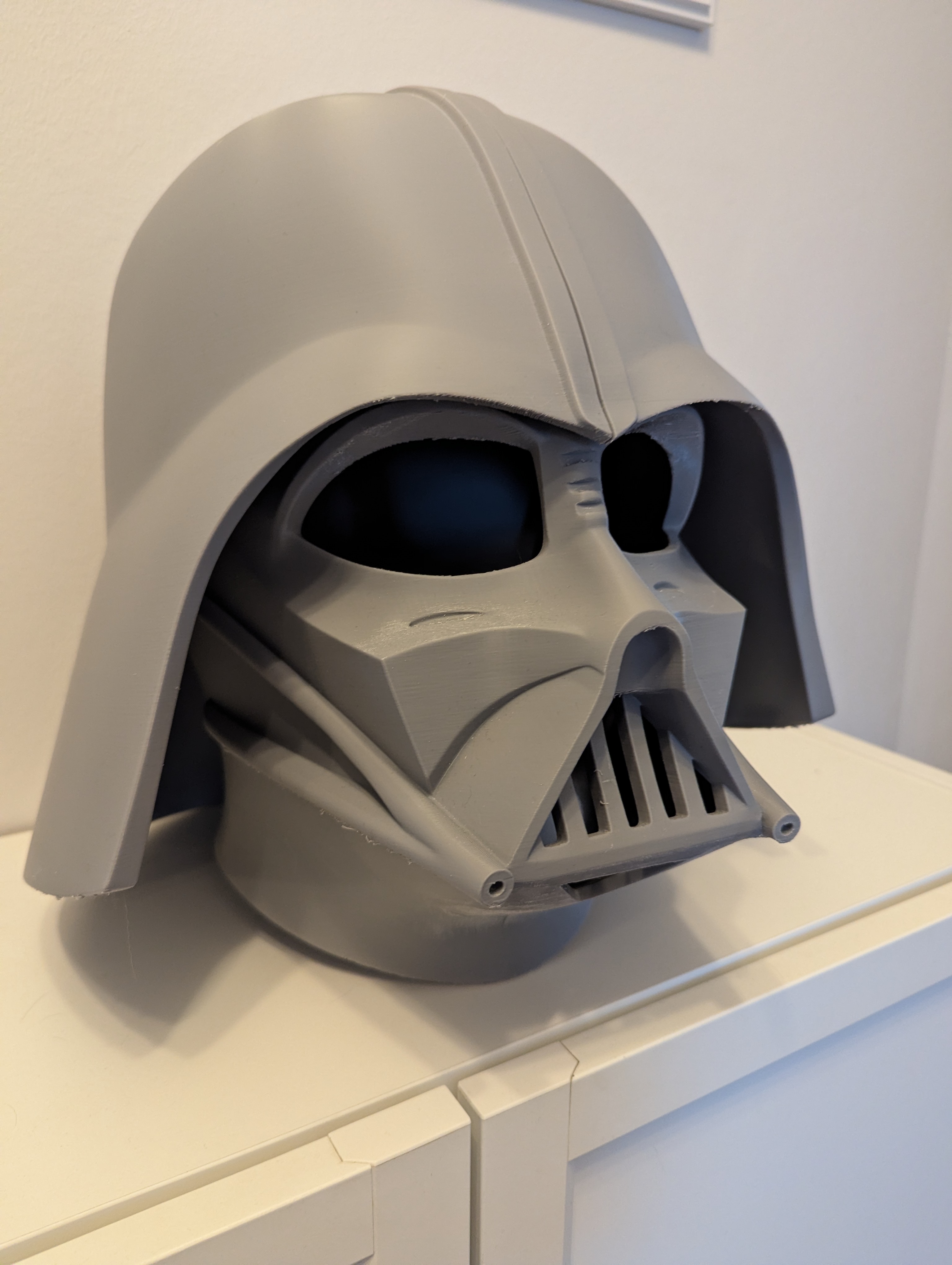 Darth Vader-hjälm från sidan